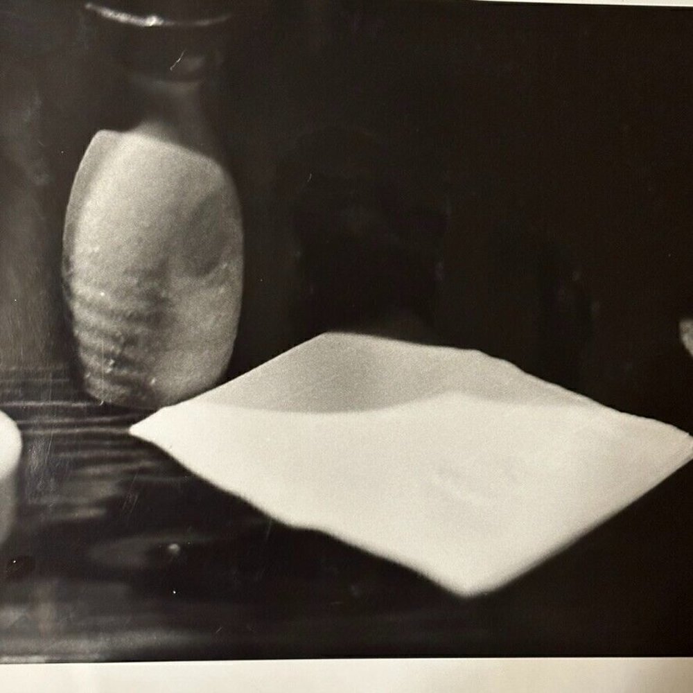 Photograph Print Janine Gordon Signed 16x20" B/W Saki Cup Japanese Still Life - Picture 3 of 6